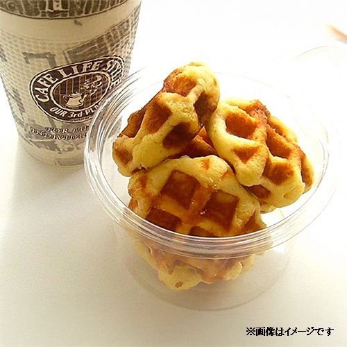 【業務用】 ニップン ベルギーワッフルS焼成品10個 180g