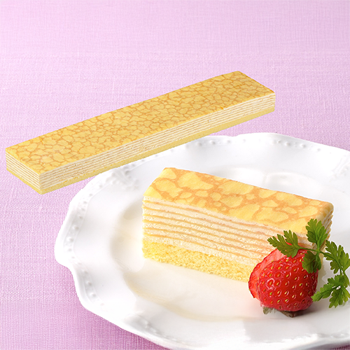 【業務用】味の素冷凍食品 フレックフリーカットケーキ ミルクレープ 480g