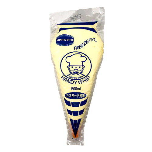 日本リッチ フリーズフローハンディホイップカスタード風味 500ml
