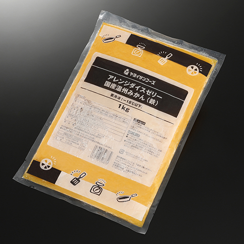 ヤヨイサンフーズ アレンジダイスゼリー 国産温州みかん 1000g