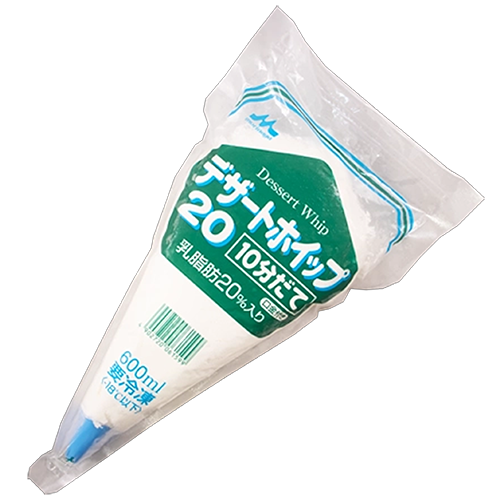 森永乳業 ホイップクリーム デザートホイップ20 10分立て 600ml