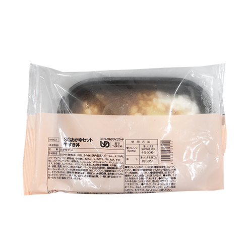 日東ベスト SGおかゆセット 牛すき丼 210g