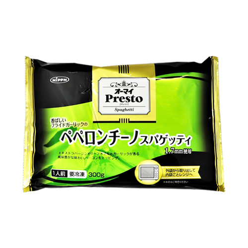 【業務用】ニップン オーマイプレストペペロンチーノスパゲティ 300g