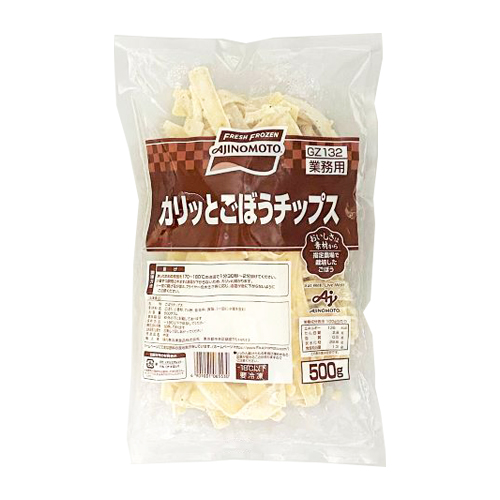 【業務用】味の素冷凍食品 カリッとごぼうチップス 500g