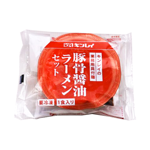 キンレイ 業務用具付麺豚骨醤油ラーメンセット 249g