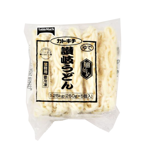 【業務用】テーブルマーク カトキチ 麺始め 讃岐うどん 250g×5個入