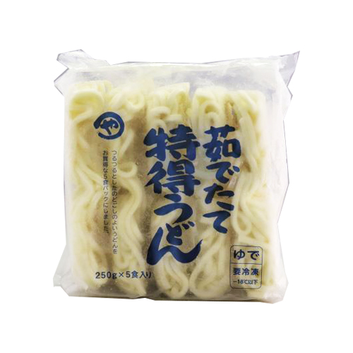 【業務用】やまひろ 茹でたて特得うどん 250g×5食入り