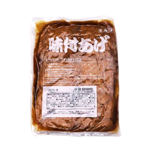 【業務用】オーケー食品 味付あげ三角25N 60枚入り 660g