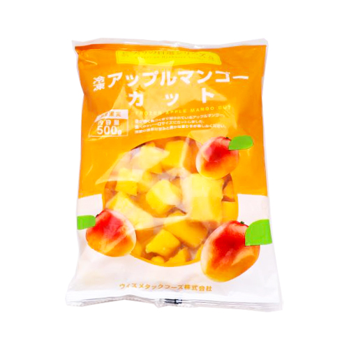 【業務用】Wismettacフーズ 冷凍アップルマンゴーカット 500g