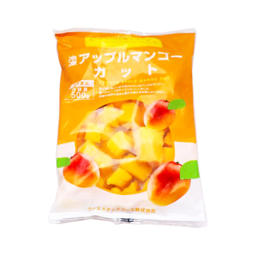 業務用食材 ウィズメタックフーズ 冷凍アップルマンゴーカット 500g お菓子 デザート 製菓材料 食材デポ