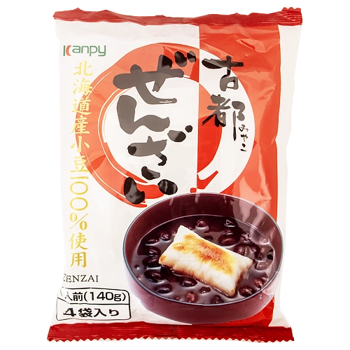 カンピー 古都ぜんざい 140g×4