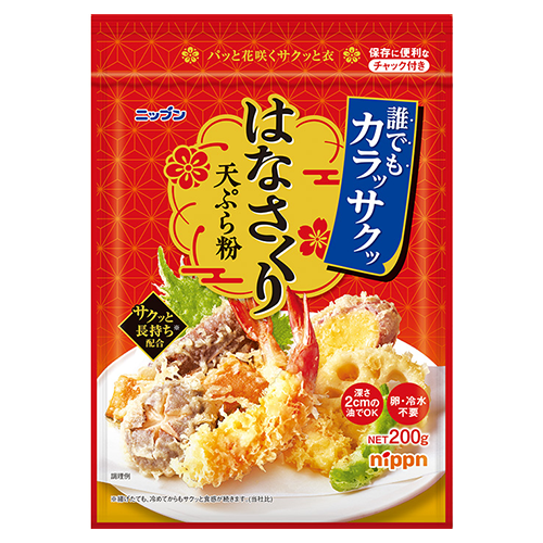 ニップン はなさくり天ぷら粉 200g