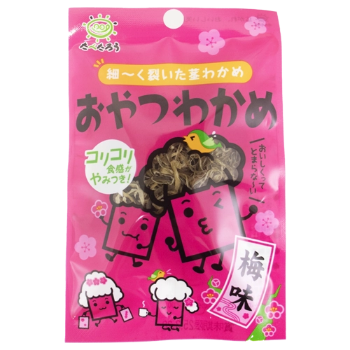 前島食品 おやつわかめ 梅味 7g