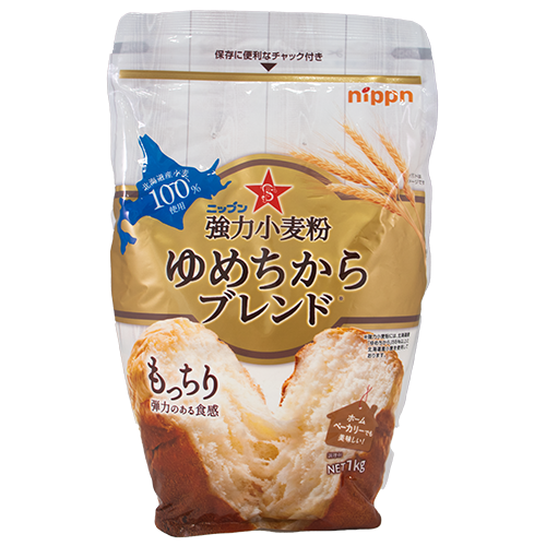 nippn ニップン 強力小麦粉 ゆめちからブレンド 1kg