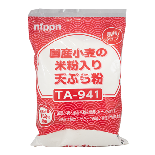 【業務用】 ニップン 国産小麦の米粉入り天ぷら粉 TA-941 1kg