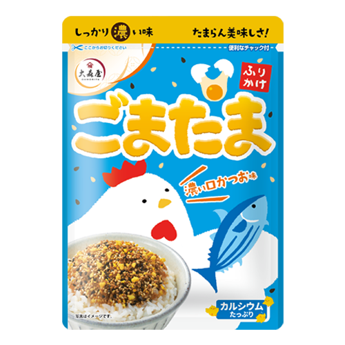 大森屋 ごまたまふりかけ 濃い口かつお味 20g