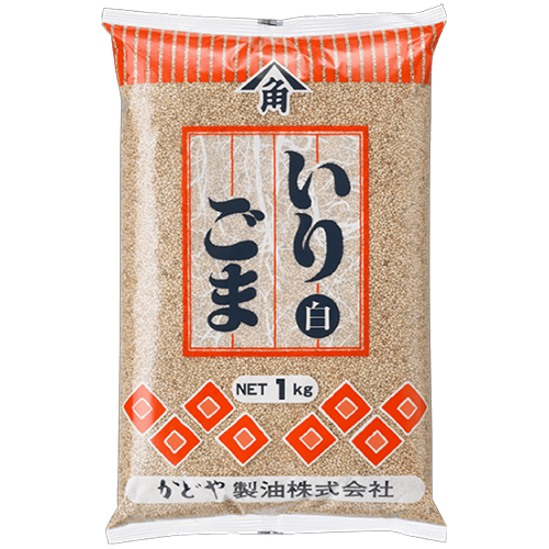 【業務用】 かどや製油 いりごま白 1kg
