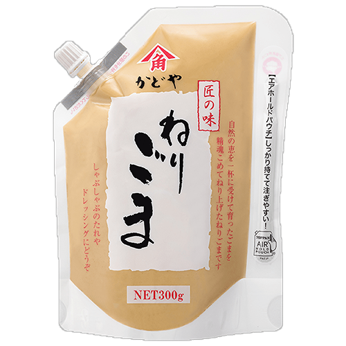 かどや製油 匠の味ねりごま(白) 300g