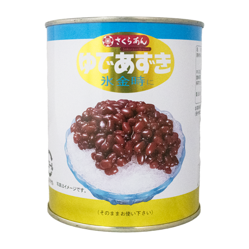 谷尾食糧工業 さくらあん ゆであずき 2号缶 1000g