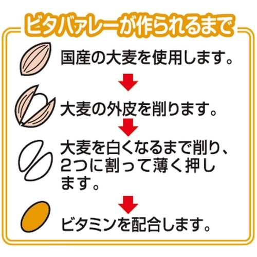 はくばく 国産大麦 ビタバァレー 800g