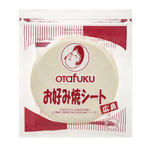 【業務用】 オタフクソース お好み焼シート 広島 30枚入