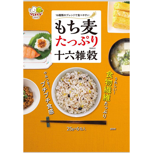 種商 もち麦たっぷり十六雑穀 150g(25g×6包)