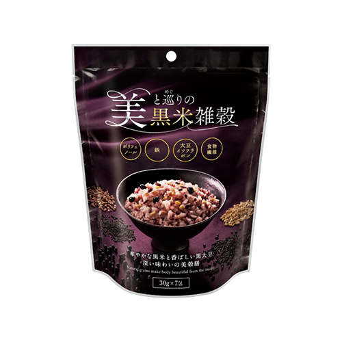 種商 美と巡りの黒米雑穀 210g(30g×7包)