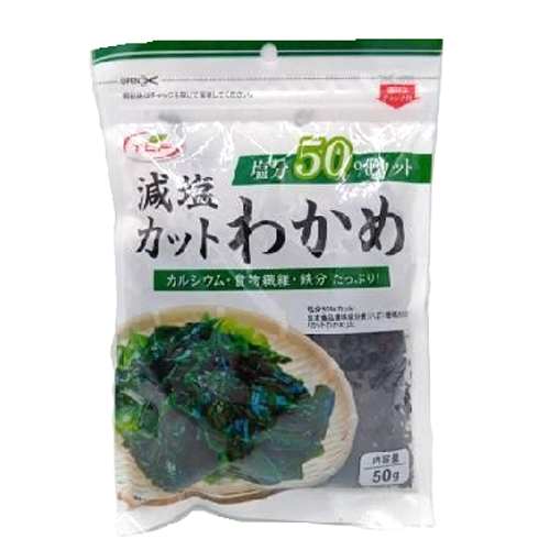 天長食品工業 減塩カットわかめ 50g