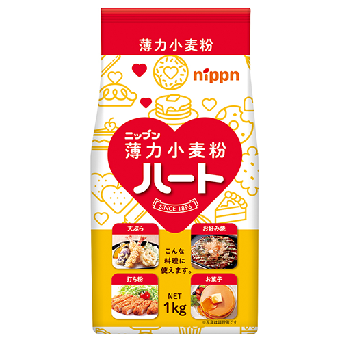 ニップン 薄力小麦粉ハート 1kg