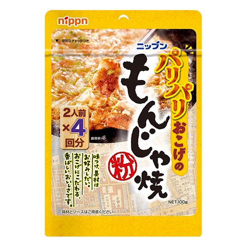 ニップン パリパリおこげのもんじゃ焼粉 100g
