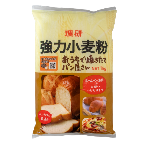 理研農産 強力小麦粉 おうちで焼きたてパン屋さん 1kg