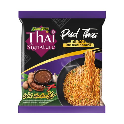 インターフレッシュ HALAL ヤムヤム パッタイ味 即席めん タイ風 焼きそば 小麦麺 100g