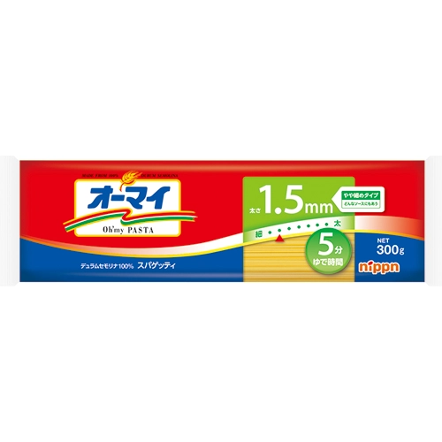ニップン オーマイ スパゲッティ 1.5mm 300g