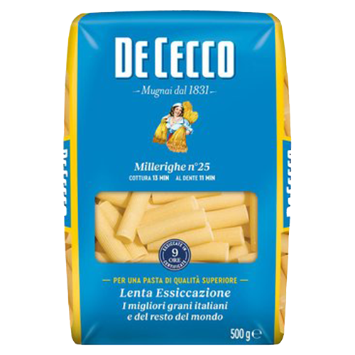 日清製粉ウェルナ ディ・チェコ NO.25 ミッレ リーゲ 500g