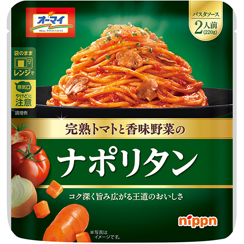 ニップン オーマイ ナポリタン パスタソース 2人前(220g)