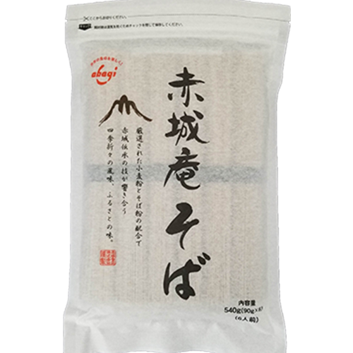 赤城食品 赤城庵そば 540g(90g×6)