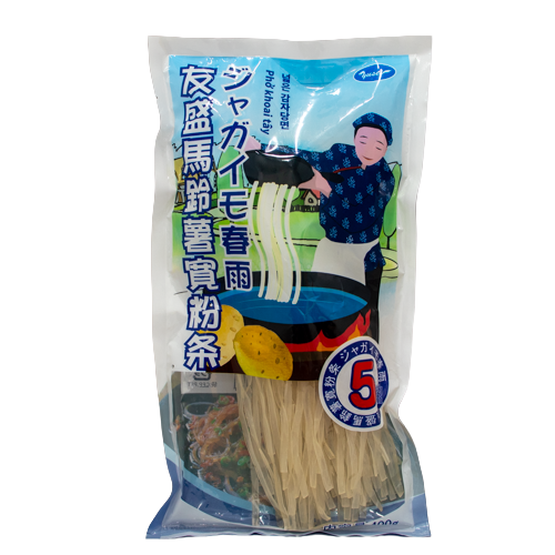 友盛貿易 ジャガイモ春雨 馬鈴薯春雨 約5mm 400g