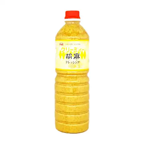 【業務用】 ヤマエ食品工業 クリーミィー胡麻ドレッシング 1L