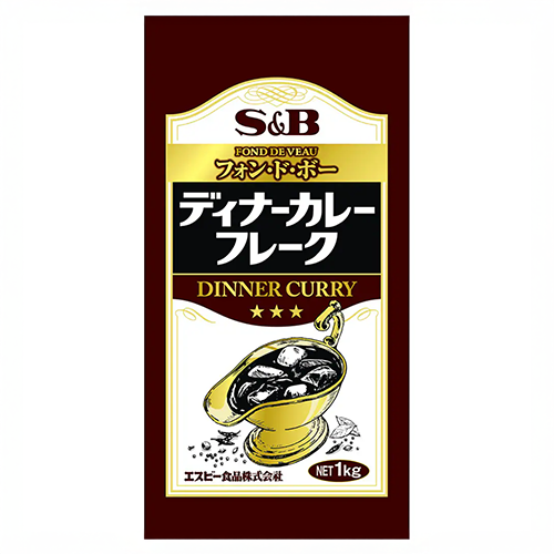 【業務用】 ヱスビー食品 ディナーカレーフレーク 1kg