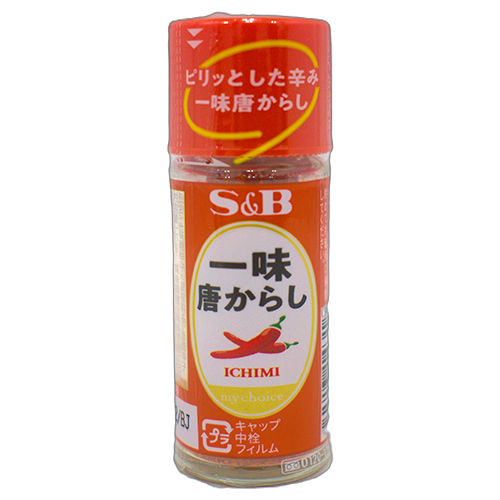 ヱスビー マイチョイス 一味唐からし 11g