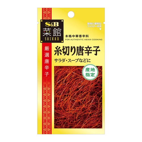 ヱスビー食品 菜館糸切り唐辛子 3g