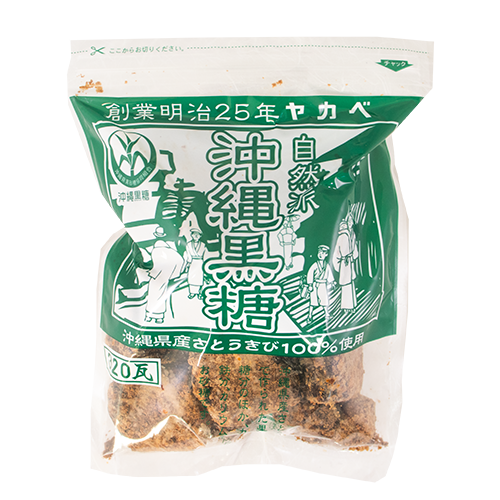 ヤカベ 自然派 沖縄黒糖 320g