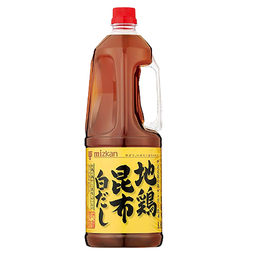 【業務用】 ミツカン mizkan 地鶏昆布白だし 1.8L