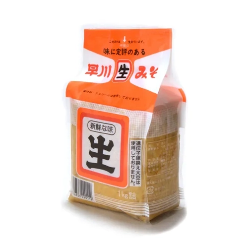 早川しょうゆみそ 早川 生麦みそ「白」 1kg