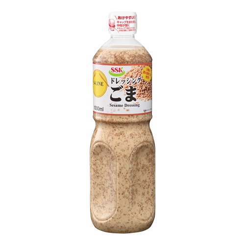 SSK S-LINE ごまドレッシング 3種の焙煎ごま使用 1000ml