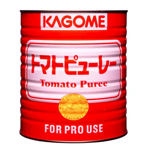 【業務用】カゴメ トマトピューレー 1号缶 3000g