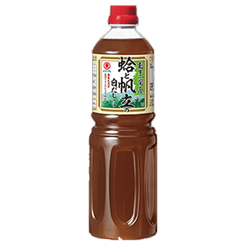 ヒガシマル 割烹関西 蛤と帆立の白だしつゆ 希釈用 1L