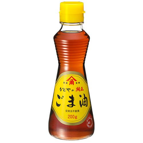 かどや製油 金印かどやの純正ごま油 200g