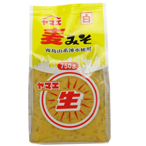 ヤマエ 白生 麦みそ 750g