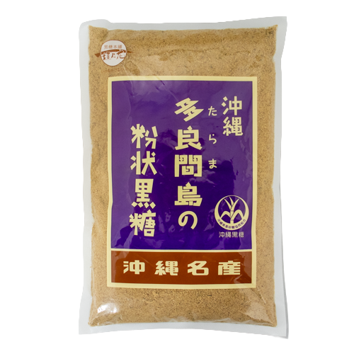 黒糖本舗垣乃花 沖縄 多良間島の粉状黒糖 500g
